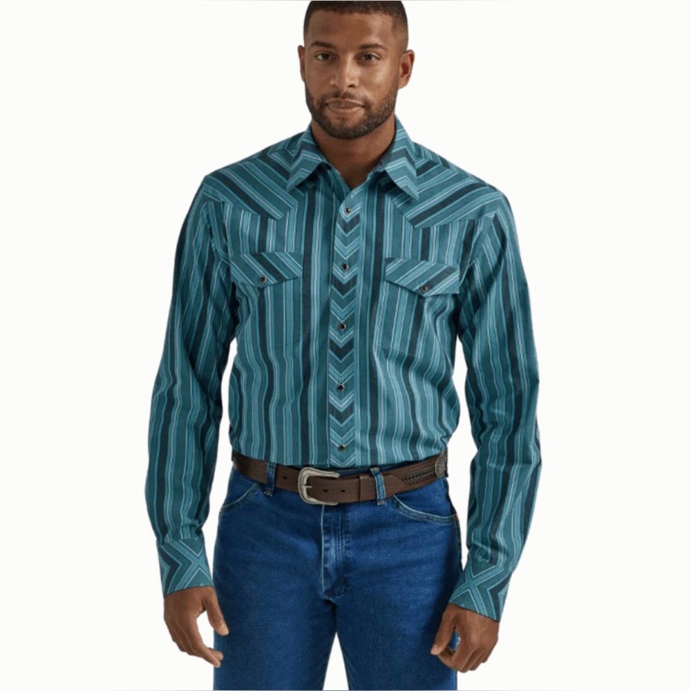 Wrangler Western Shirt – Men’s Large Tall - NWOT